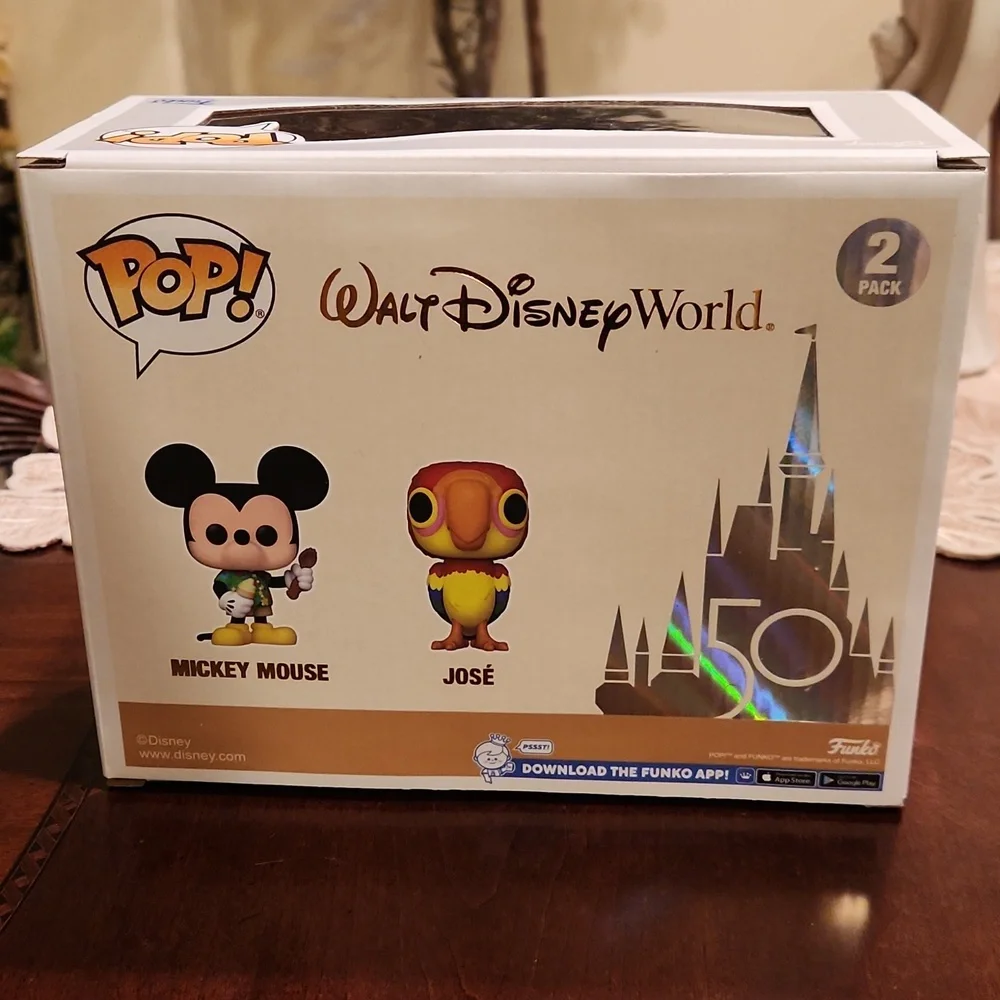 Funko Pop! Mickey Mouse & José Vinyl Figures - Multicolor - Picture 2 of 4